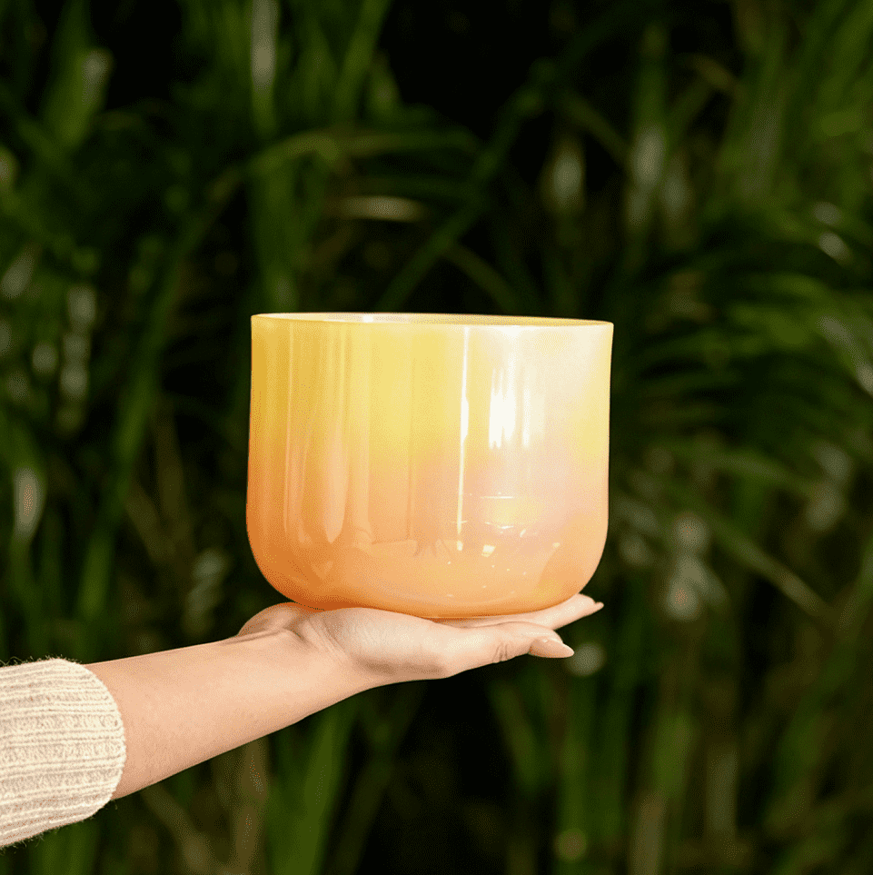 dreamy iridescent crystal singing bowl dreamy iridescent crystal singing bowl