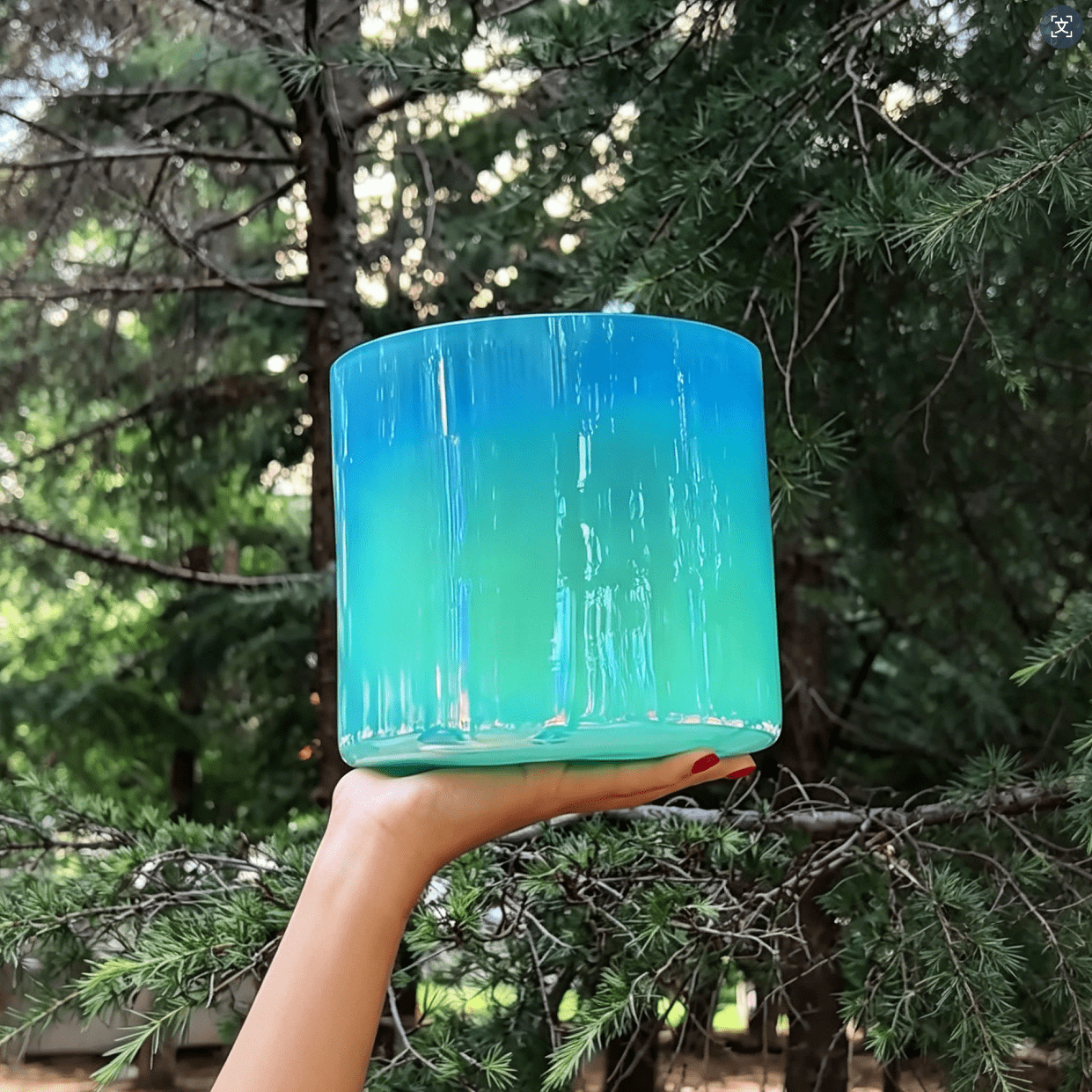 dreamy iridescent crystal singing bowl dreamy iridescent crystal singing bowl