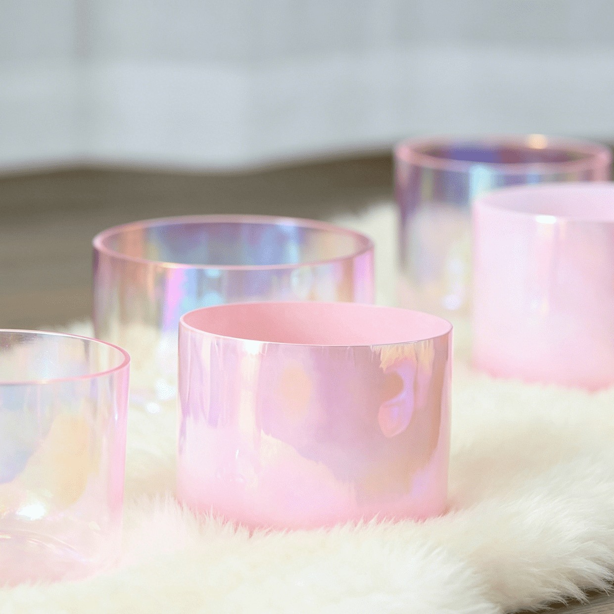 dreamy iridescent crystal singing bowl dreamy iridescent crystal singing bowl
