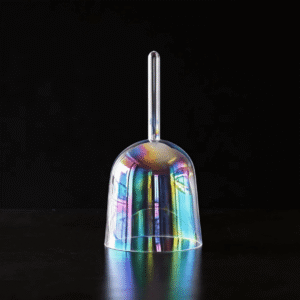 clear glow crystal singing bowl