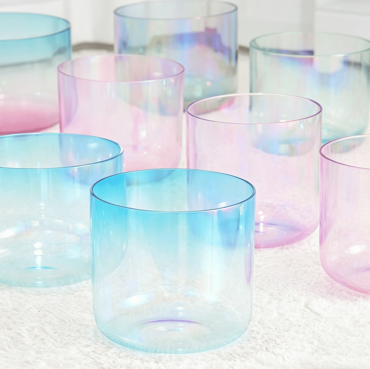 aura glow gradient crystal singing bowl aura glow gradient crystal singing bowl