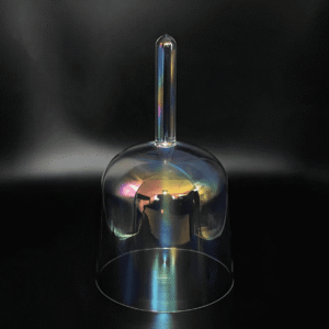 glow clear crystal handle bowls