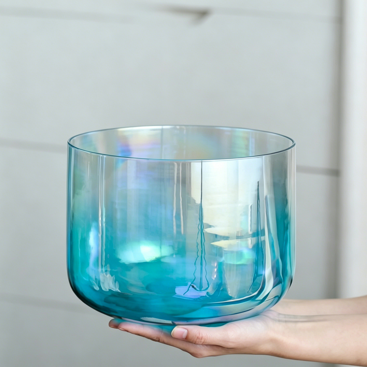 aura glow gradient crystal singing bowl aura glow gradient crystal singing bowl