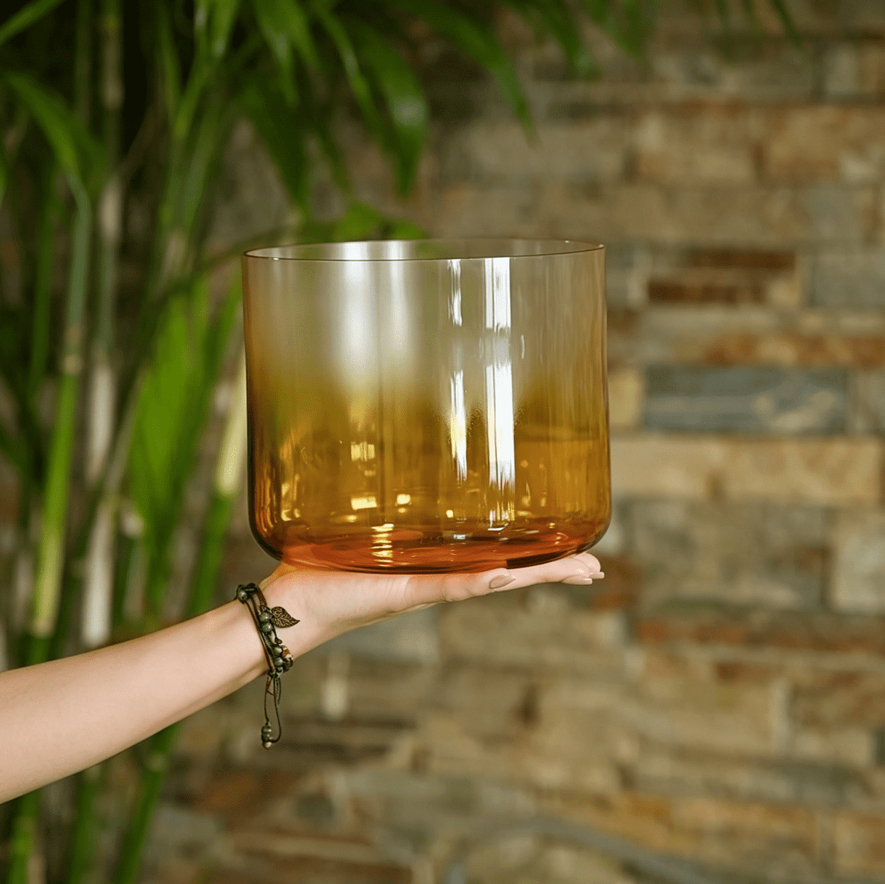 earth tone gradient crystal singing bowl earth tone gradient crystal singing bowl