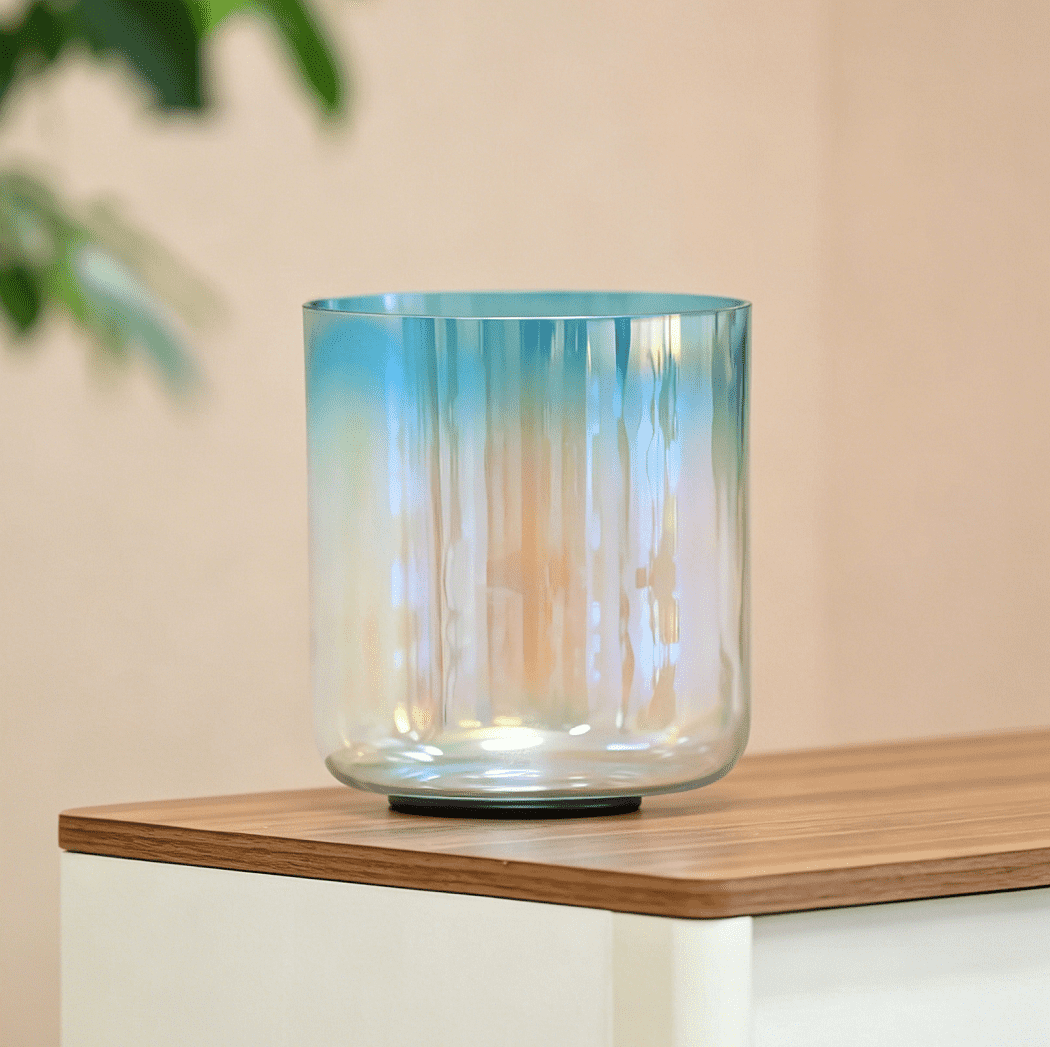 aura glow gradient crystal singing bowl aura glow gradient crystal singing bowl