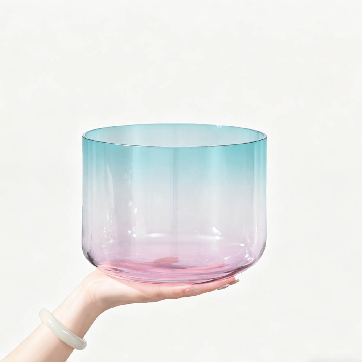 aura glow gradient crystal singing bowl aura glow gradient crystal singing bowl