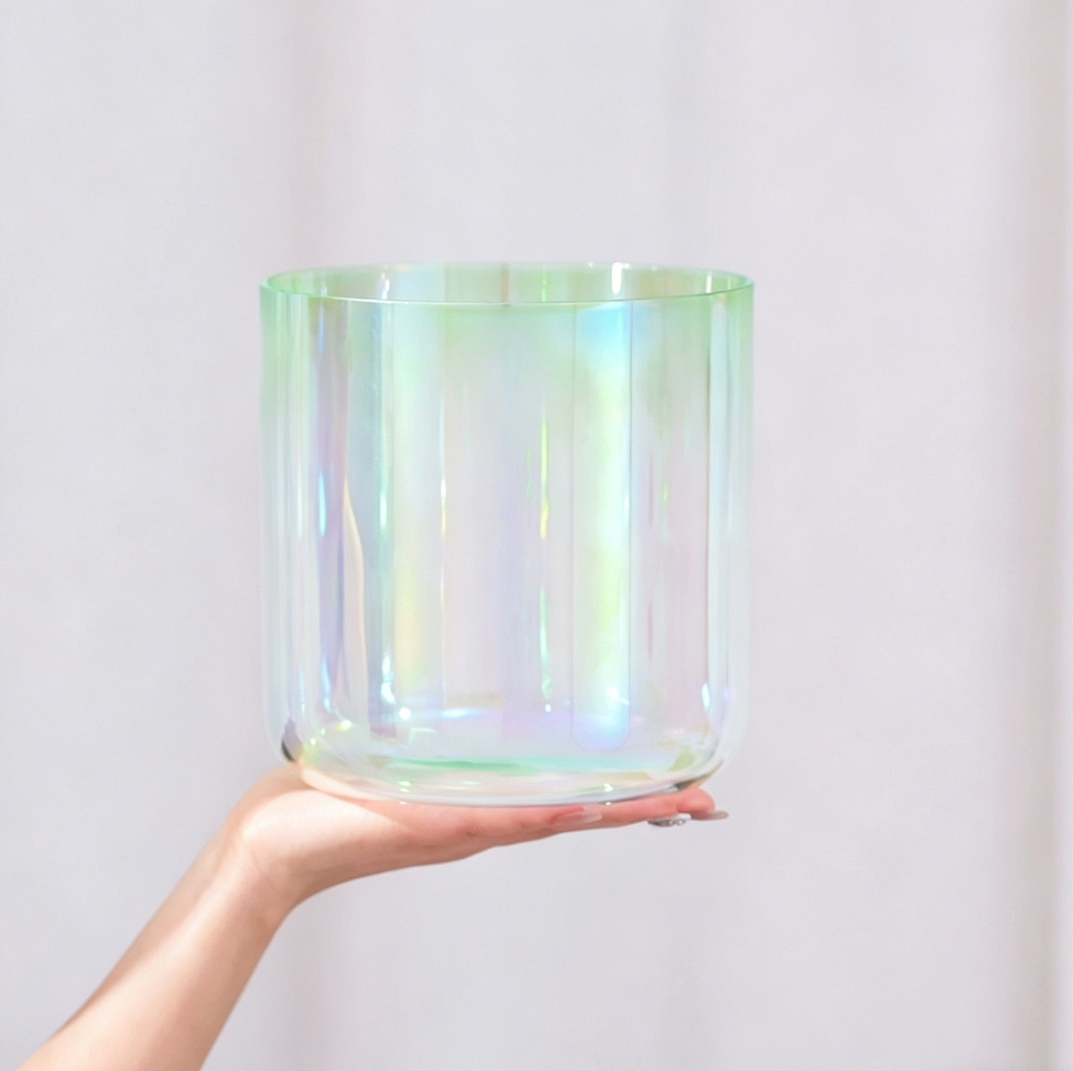 aura glow gradient crystal singing bowl aura glow gradient crystal singing bowl