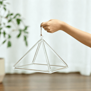 crystal singing pyramid