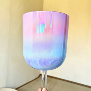 clear crystal handle bowls