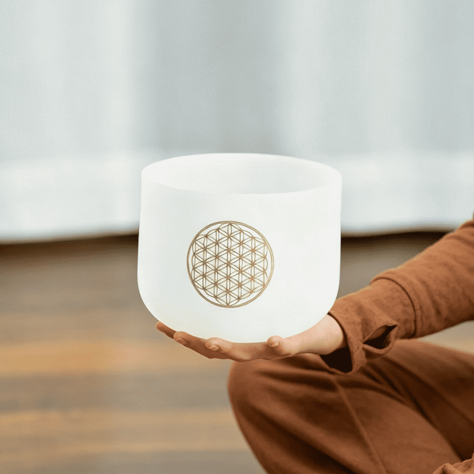 frosted white crystal singing bowls frosted white crystal singing bowls