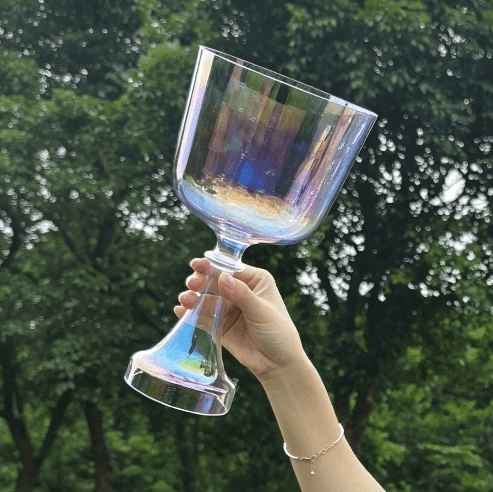 glow clear chalice bowls glow clear chalice bowls