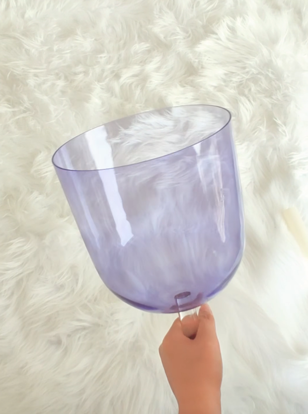 aura glow light purple handheld crystal singing bowls aura glow light purple handheld crystal singing bowls