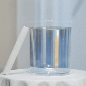 dreamy gradient yellow orange crystal singing bowl (复制)