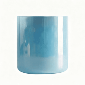 dreamy blue crystal singing bowl (flat‑bottom）