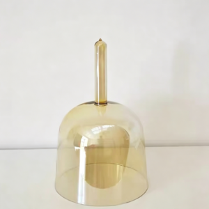 glow champagne gold handheld crystal singing bowls