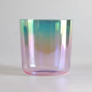 aura glow blue purple gradient crystal singing bowl