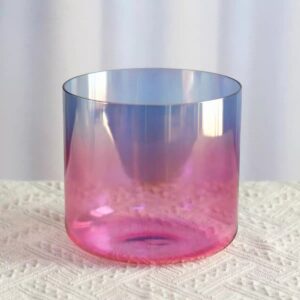 aura glow blue purple gradient crystal singing bowl